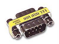Db9 m/m serial rs232 mini gender changer (coupler)