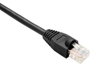 Unc group 7ft cat6 snagless unshielded (utp) ethernet network patch cable black