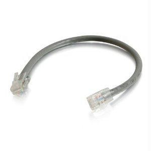 C2g 1ft cat6 non-booted unshielded (utp) network patch cable - gray