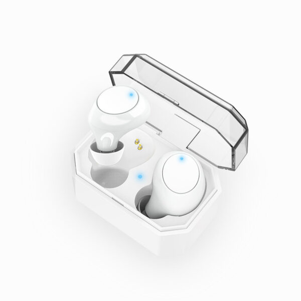 Color: White E - Wireless Magnetic Sports In-ear Headphones - Image 2