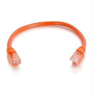 8ft cat6 snagless unshielded (utp) ethernet network patch cable - orange