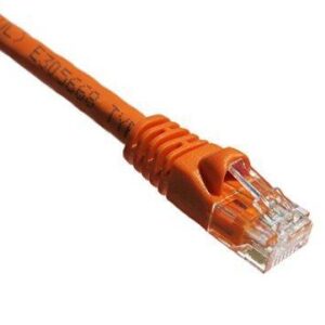 AXIOM 7FT CAT5E 350MHZ PATCH CABLE MOLDED BOOT (ORANGE)