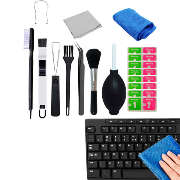 Cleaning Tool Kits For Computer Camera Mechanical Keyboard Laptop Tablet Earphone Crevice Brush Electronic Cleaner Set suit - Image 5