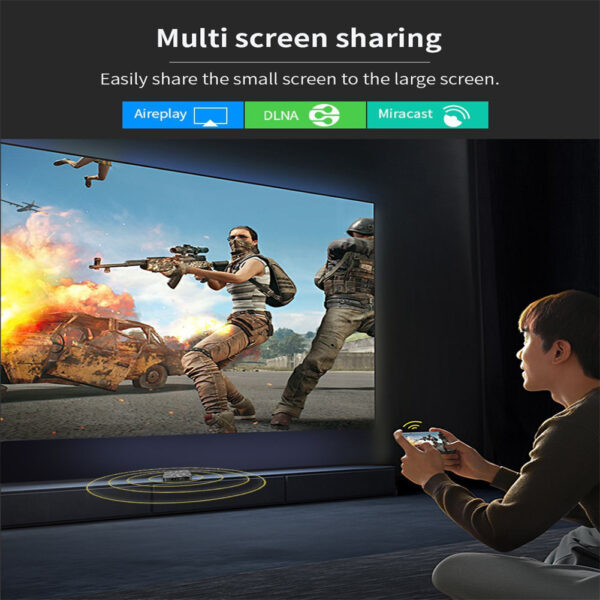 T95max Android 12 Smart Tv Box H618 2.4g 5g Wifi Bluetooth-compatible Network Set Top Box black EU Plug 4+32G - Image 3
