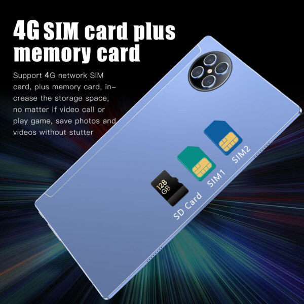 10.1 Inch X90 4G Android Tablet Phone MTK6755 8-core 4GB RAM 64GB ROM Education Tablet Phone Green EU Plug - Image 7