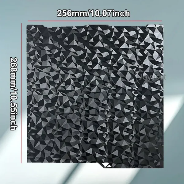 Color: Blue, Size: 2.2mm - Kobra 3 PEI Sheet for Anycubic Kobra 3 Combo Build Plate 256x268mm Double Side Printing Spring Steel Sheet 3D Printer Parts Bed - Image 3