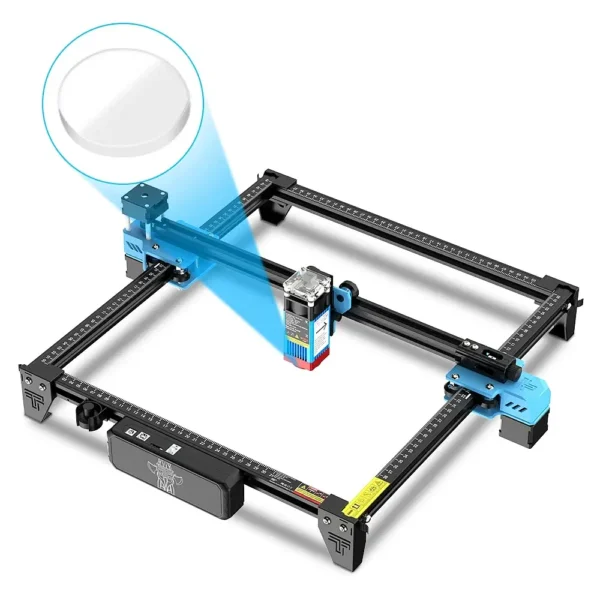 Color: Blue, Size: 2.2mm, Ships From: CHINA - Twotrees For TTS Pro TTS-55 TTS-10 TTS-20 TS2 Series Replacement Lens Laser Engraving Machine Lenses Laser Lens - Image 5