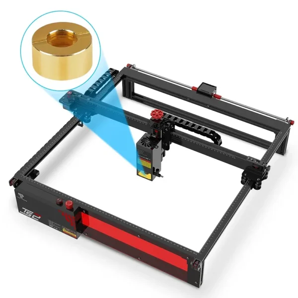 Color: Blue, Size: 2.2mm, Ships From: CHINA - Twotrees For TTS Pro TTS-55 TTS-10 TTS-20 TS2 Series Replacement Lens Laser Engraving Machine Lenses Laser Lens - Image 7