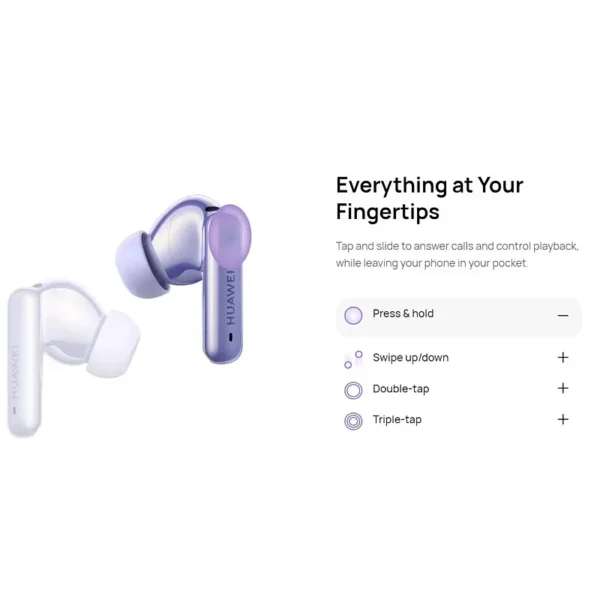 Color: black - 100% Original Huawei Freebuds 6i (T0019) Bluetooth Headphone  ANC 3.0 Punchy Bass 35-Hour Battery Life Earphone Headset - Image 7