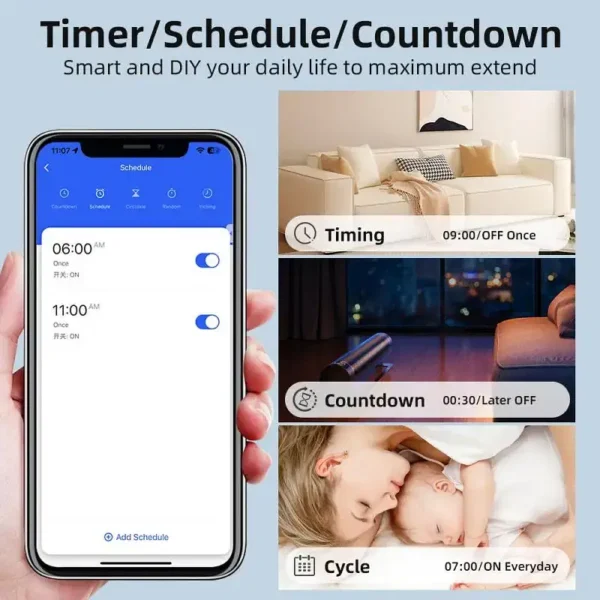 Bundle: Bundle4, Ships From: CHINA - Tuya WiFi Mini DIY Smart Switch 1/2/3/4 Gang 16/10A 2 Way Control Smart Home Automation Module Via Alexa Google Home Smart Life - Image 5