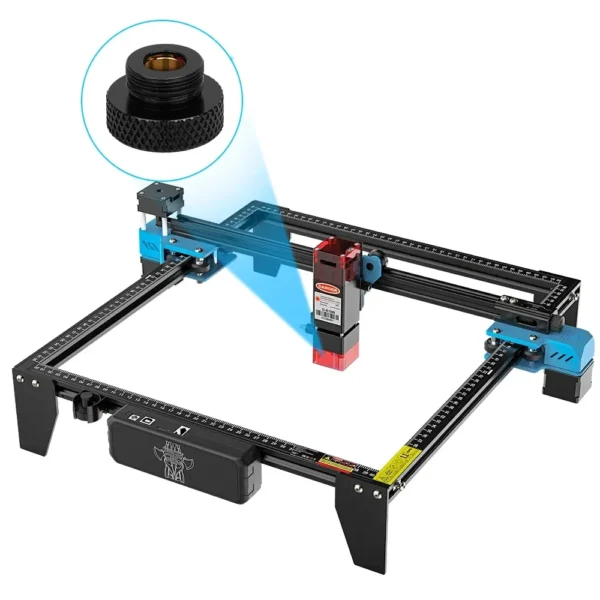Color: Blue, Size: 2.2mm, Ships From: CHINA - Twotrees For TTS Pro TTS-55 TTS-10 TTS-20 TS2 Series Replacement Lens Laser Engraving Machine Lenses Laser Lens - Image 4