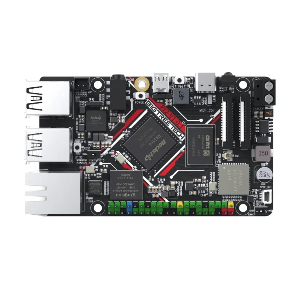 Color: green - BIGTREETECH BTT Pi 2 CB2 Control Board RK3566 2GB LPDDR4 32GB eMMC CSI DSI Interface For Klipper VS Raspberry PI Octopus Pro - Image 4