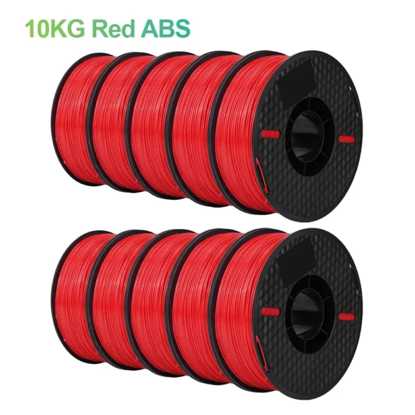 Color: Glowing Yellow, Ships From: CHINA - Top 3D Printer 10KG PLA PETG ABS Filament 3D Printing Plastic Material 1.75mm 100% No Bubble Spool
