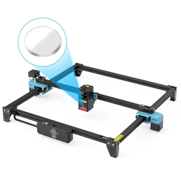 Color: Blue, Size: 2.2mm, Ships From: CHINA - Twotrees For TTS Pro TTS-55 TTS-10 TTS-20 TS2 Series Replacement Lens Laser Engraving Machine Lenses Laser Lens - Image 6