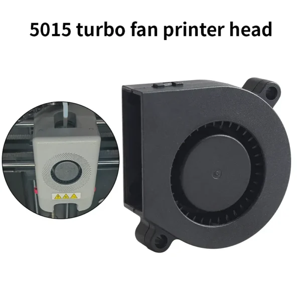 Color: black - 3010/4010/4020/5015/12032 Fan for Flashforge Adventurer 5M Pro Extruder Hotend Fan Rapid Heat Dissipation Cooling Fan For 5M Pro - Image 5