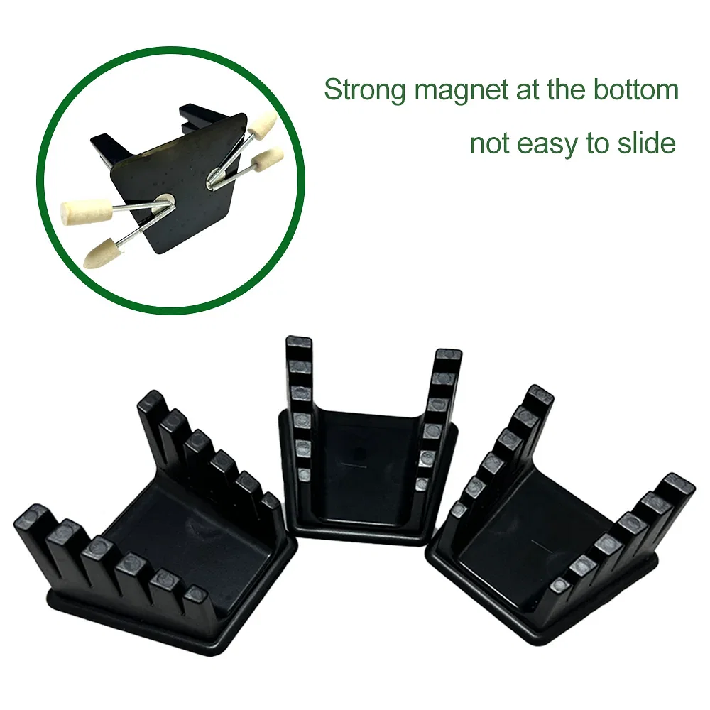 Color: black - New 3D Printer Parts ABS Welding Wire Fixture with Two Large Suction Magnets Bracket Welding Clamp For Motherboard Soldering - Image 4