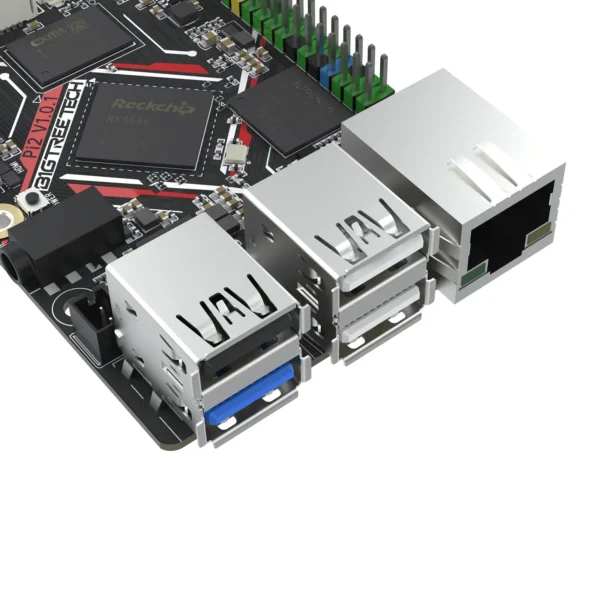 Color: green - BIGTREETECH BTT Pi 2 CB2 Control Board RK3566 2GB LPDDR4 32GB eMMC CSI DSI Interface For Klipper VS Raspberry PI Octopus Pro - Image 6