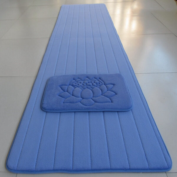 Color: Blue, Carpet size: 50cmx160cm - Super-smooth Great Worship Pad Kows Big Head Pad Worship Reception Pad - Image 2