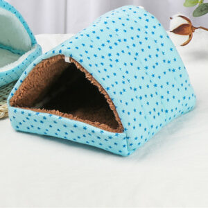 Color: Blue, Size: 15*15 CM - Small Animals Keep Warm In The Winter Bedroom Nest