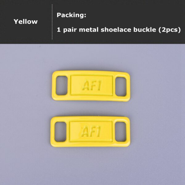 Air Force One AJ1AF1 Macaron Candy Color Shoe Buckle Metal Shoelace Buckle