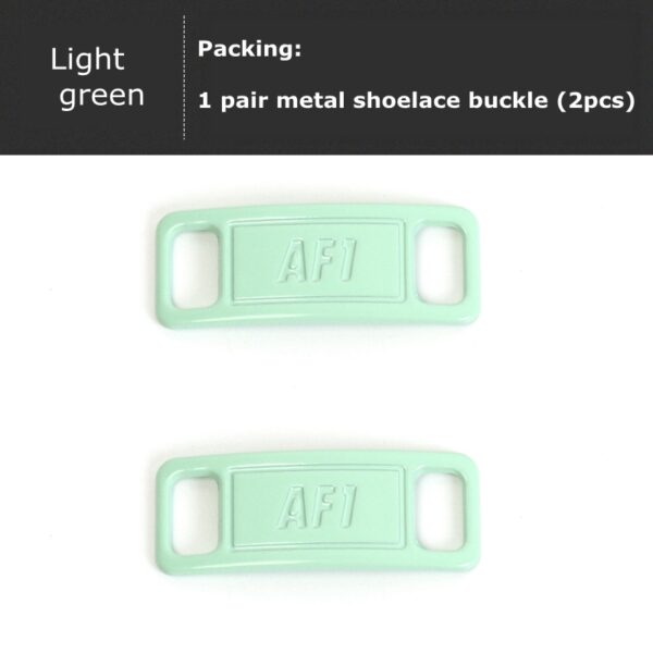 Air Force One AJ1AF1 Macaron Candy Color Shoe Buckle Metal Shoelace Buckle - Image 6