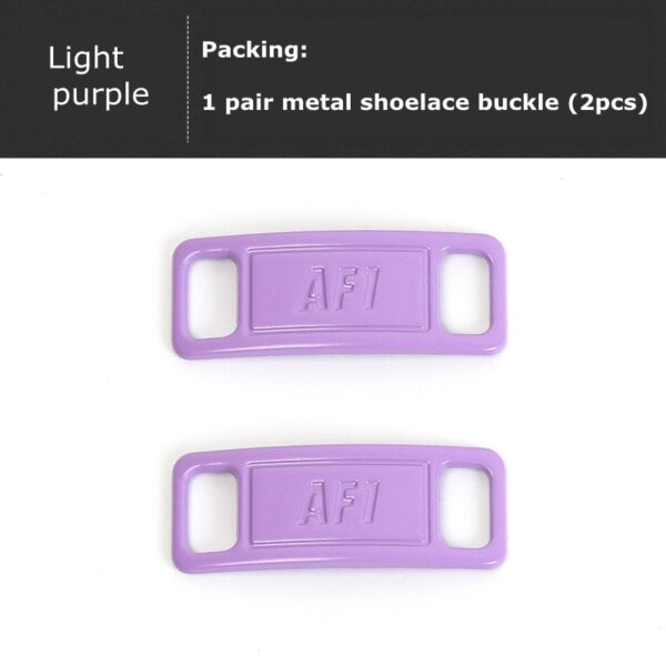 Air Force One AJ1AF1 Macaron Candy Color Shoe Buckle Metal Shoelace Buckle - Image 7