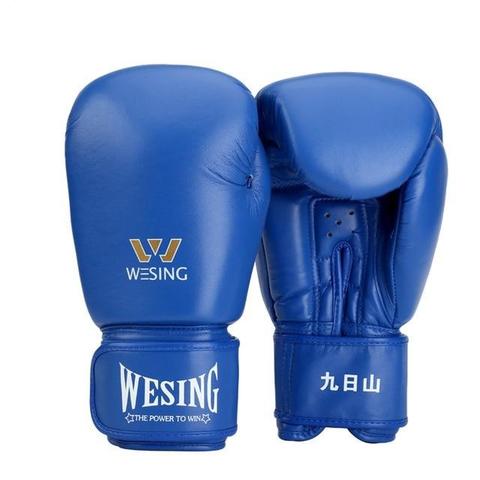 Color: Black, Size: 12 - Leather Microfiber Gloves For Adults Bag Sanda Gloves