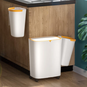 style: C - Household Three-in-one Dry And Wet Separation Trash Can With Lid