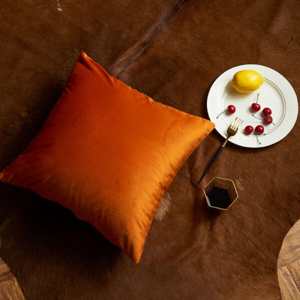 style: B, Dimensions: 45x45cm - Dot Geometric Solid Color Mixed Square Cushion Cover - Image 2