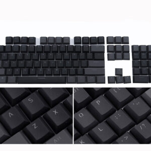 Transparent Keyboard Cap Mechanical Keyboard Key Cap Dedicated Color Key Cap Personalized Two-color Key Cap