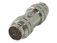 Rapidrun(r) pc 15-pin din (yellow) m/m coupler