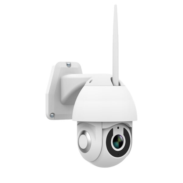 Color: White, Size: US - Wireless WiFi network monitoring camera - Image 2