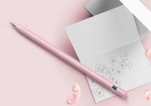 Color: Pink, quantity: Q1pcs - Eternal Pen