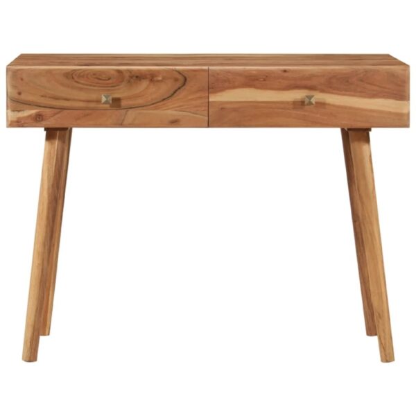 Desk Honey Solid Acacia wood 39.4 x 20.1 x 29.9 in Desk - Image 2