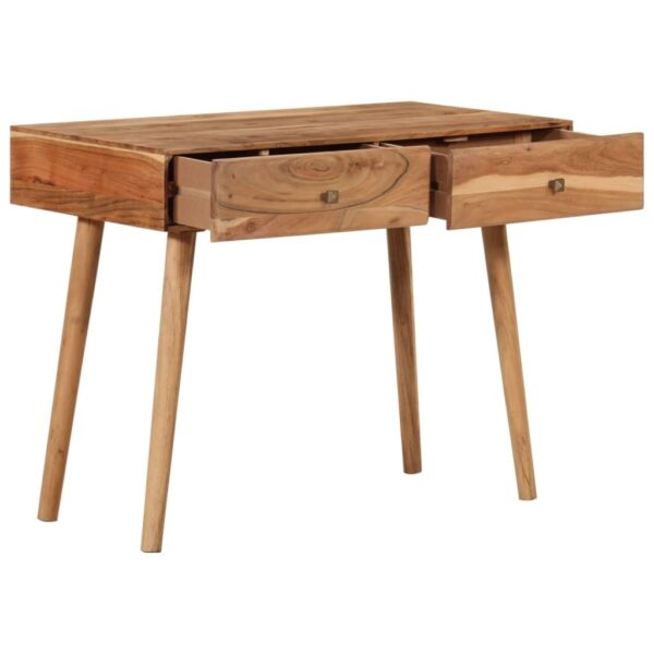 Desk Honey Solid Acacia wood 39.4 x 20.1 x 29.9 in Desk - Image 3