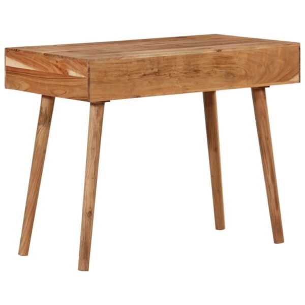 Desk Honey Solid Acacia wood 39.4 x 20.1 x 29.9 in Desk - Image 4