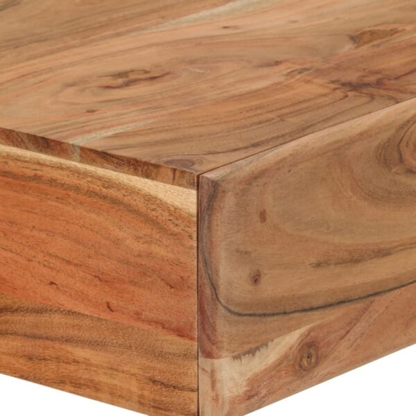 Desk Honey Solid Acacia wood 39.4 x 20.1 x 29.9 in Desk - Image 5