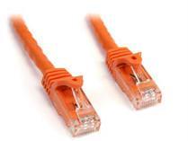 STARTECH 25FT ORANGE CAT6 ETHERNET CABLE DELIVERS MULTI GIGABIT 1/2.5/5GBPS & 10