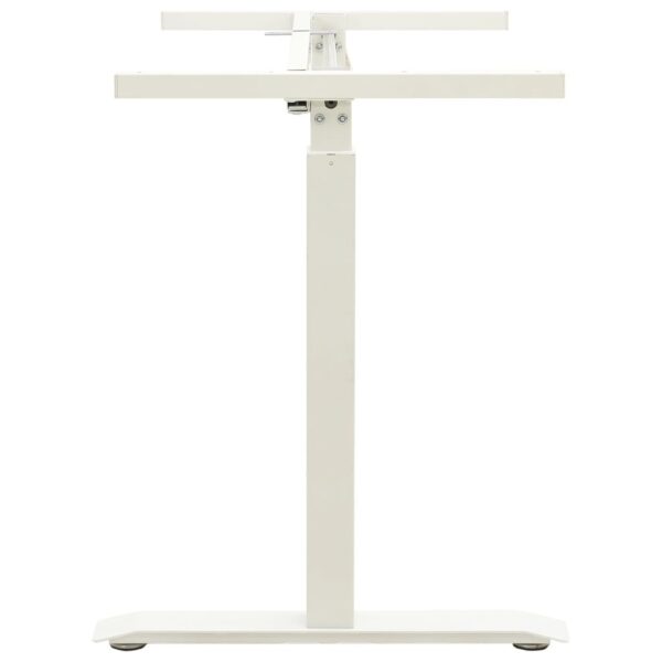 Stand Up Desk Frame White Carbon steel Adjustable - Image 4