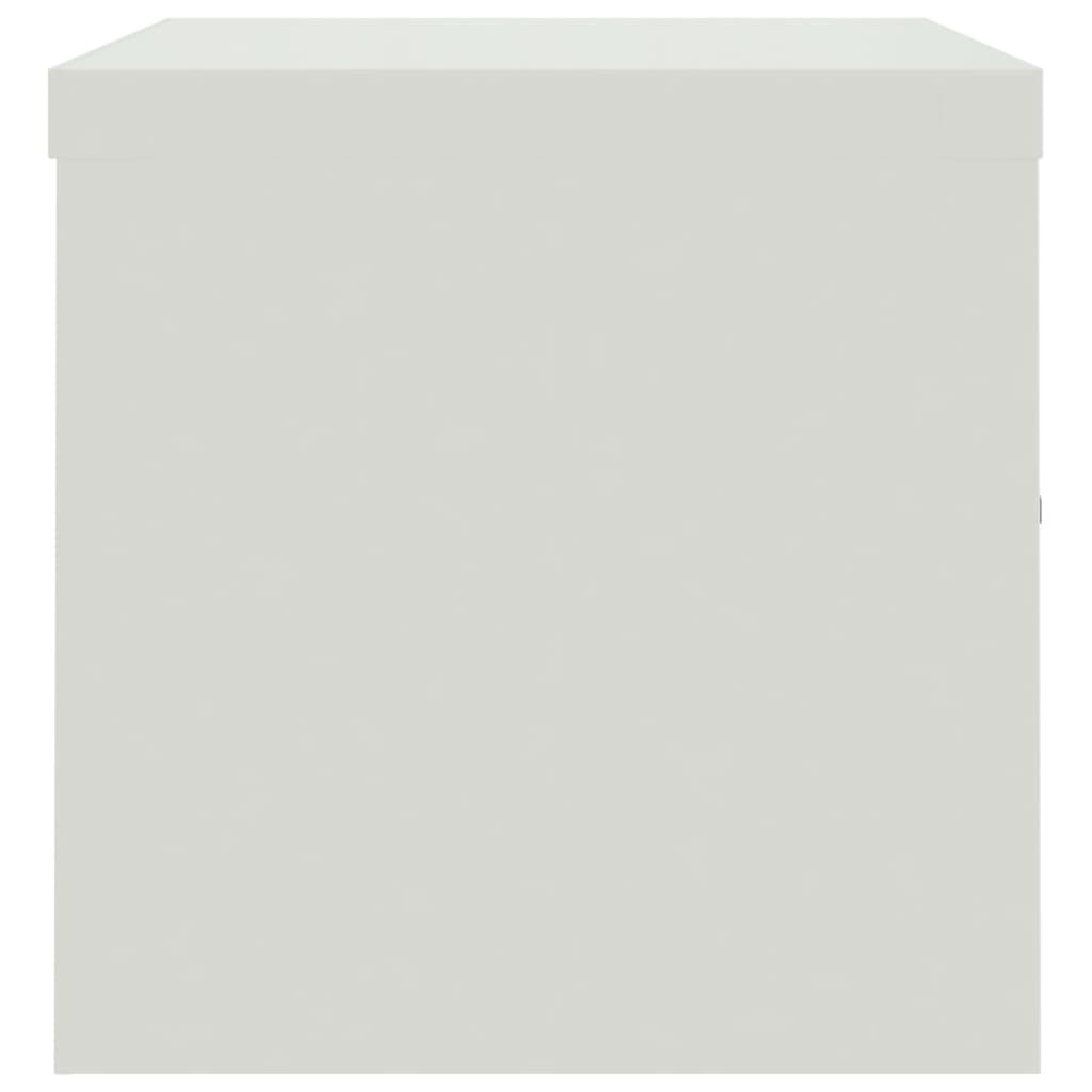 File Cabinet Light Grey Powder-coated Steel Medium Locks - Image 5