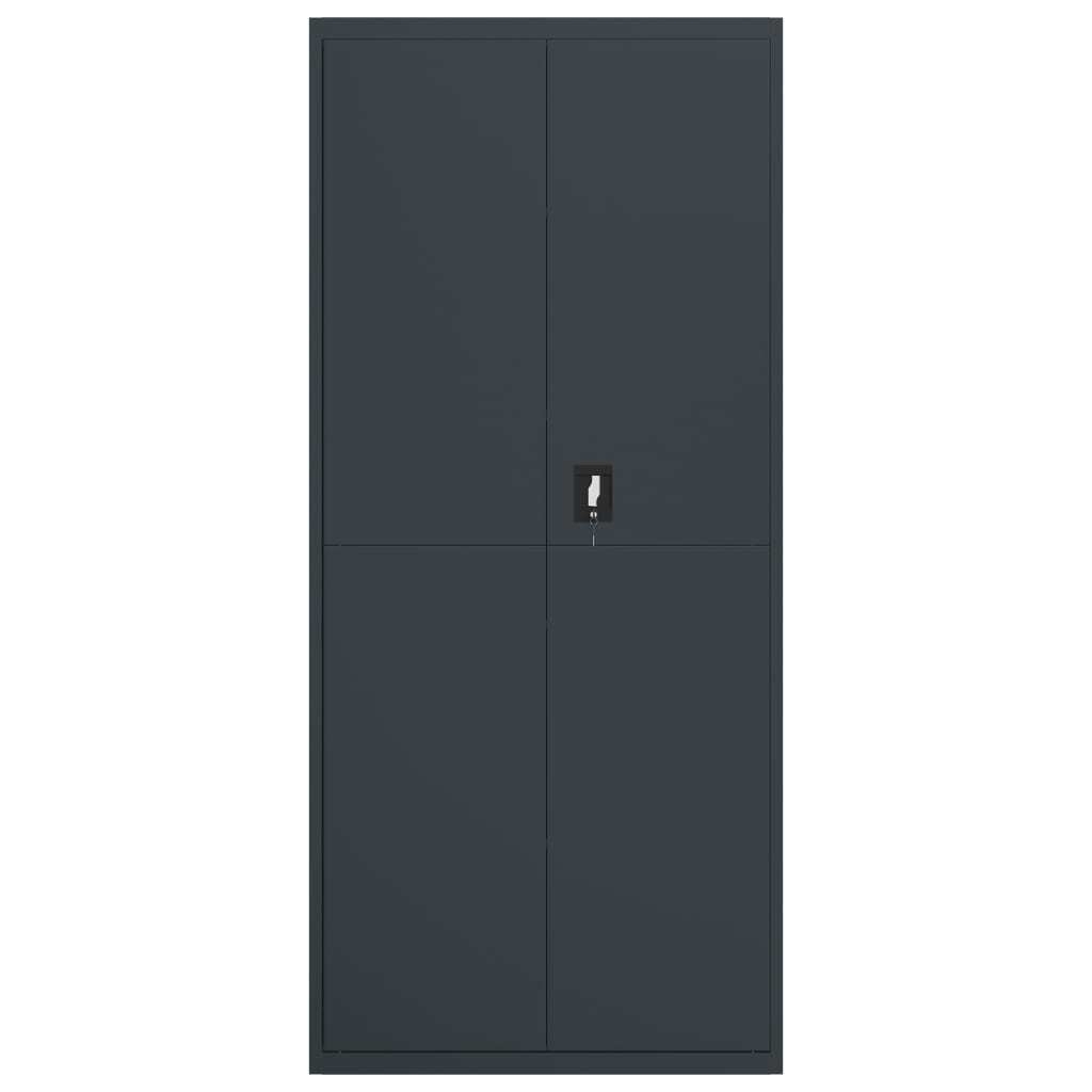 File Cabinet Anthracite Powder-coated steel Extra Tall - Image 3