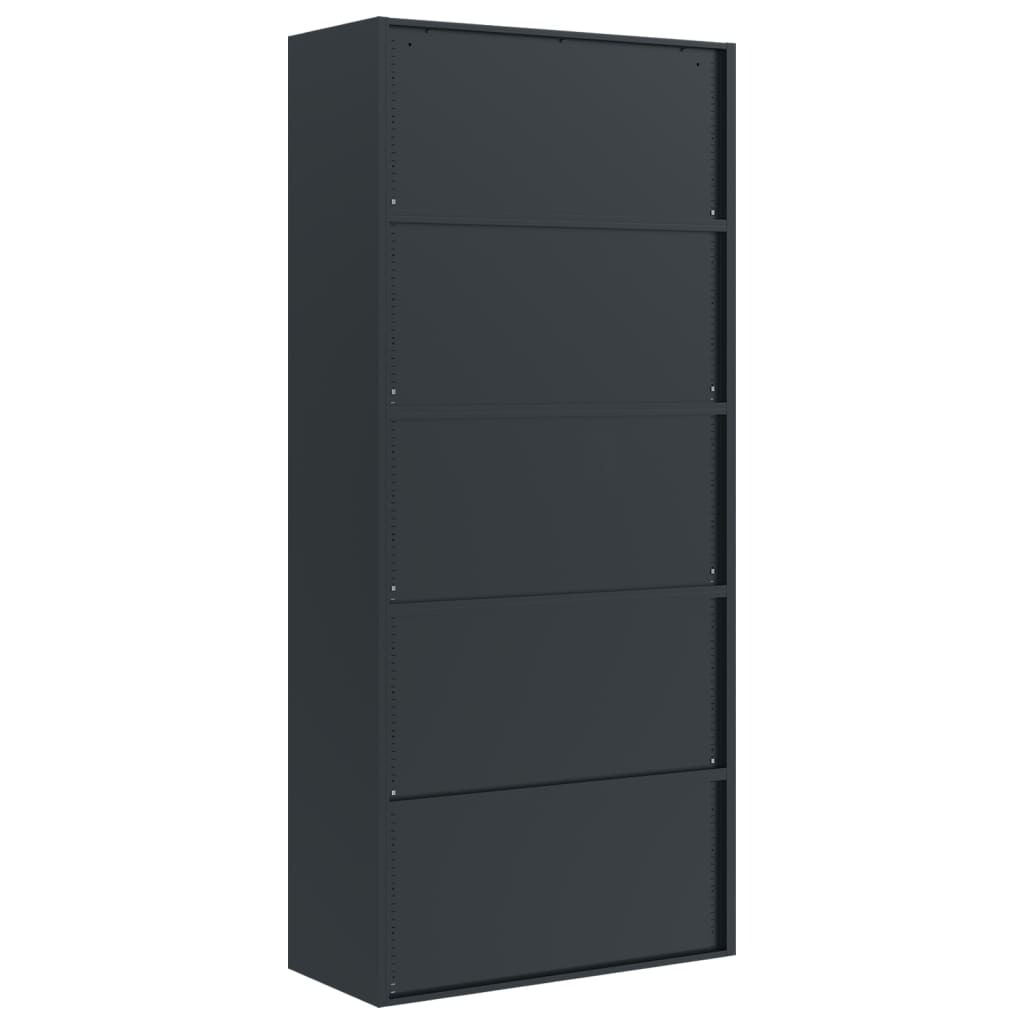 File Cabinet Anthracite Powder-coated steel Extra Tall - Image 6