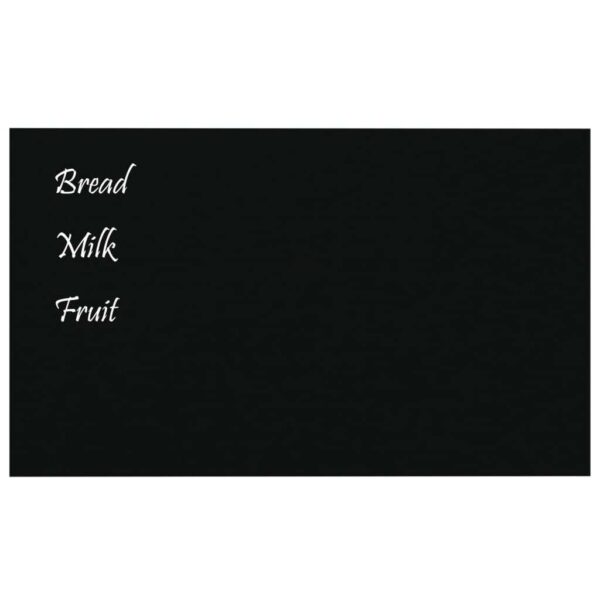 Wall-mounted Magnetic Board Black 39.4"x23.6"Tempered Glass - Image 3
