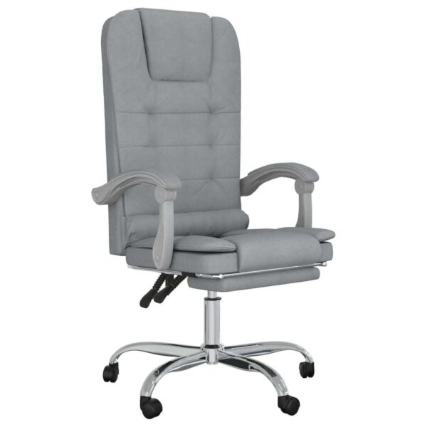 Massage Office Chair Light gray - Image 2