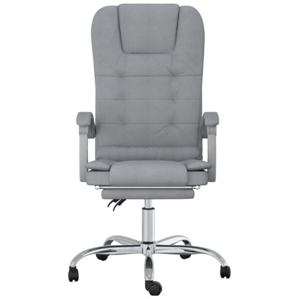 Massage Office Chair Light gray - Image 3