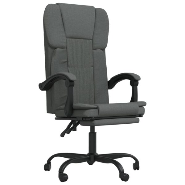 Reclining Office Chair Dark Gray - Image 2