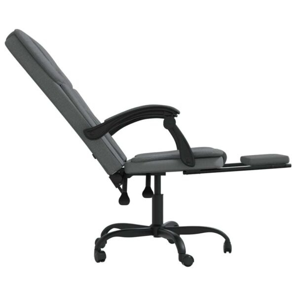 Reclining Office Chair Dark Gray - Image 7