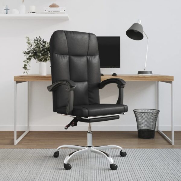 Reclining Office Chair Black