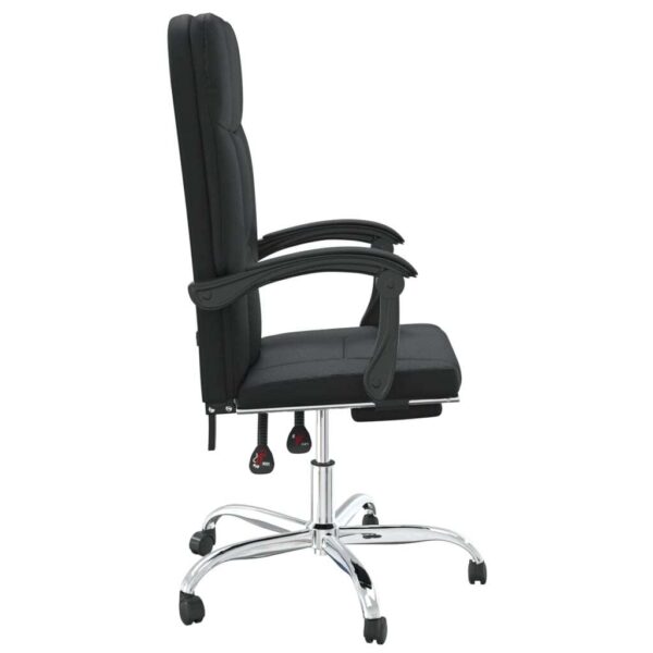 Reclining Office Chair Black - Image 4