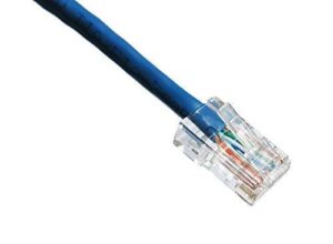 Axiom 14ft cat6 550mhz patch cable non-booted (blue)